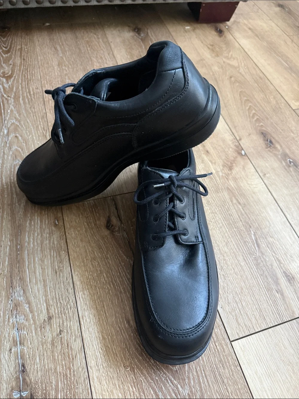 Red Wing Shoes Black Leather Lace Up Oxford Work 8636 Men's Size 12 D